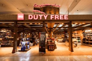 Tbilisi Airport duty free shop